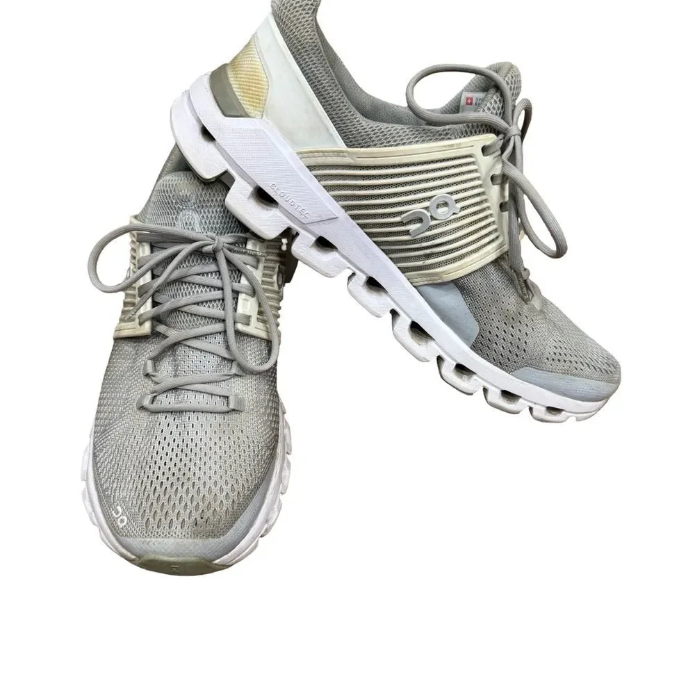 👟 On Running Cloudswift Shoes – Women’s 9 –‎ Gray & White